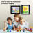 Wiedeman Kids Art Frame 10 x 12.5” with 8.5 x 11” Mat - Composite Wood with Glass (Set of 2)-853596197