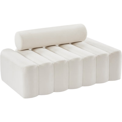 Fareiz 58'' Velvet Loveseat