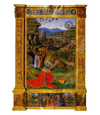 « king david agenouillant avant dieu »