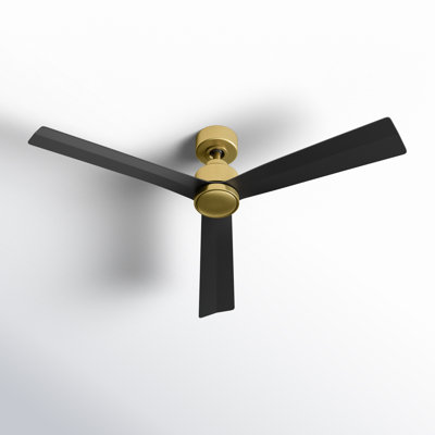 52" 3 Blade Smart Ceiling Fan with Remote Control Included