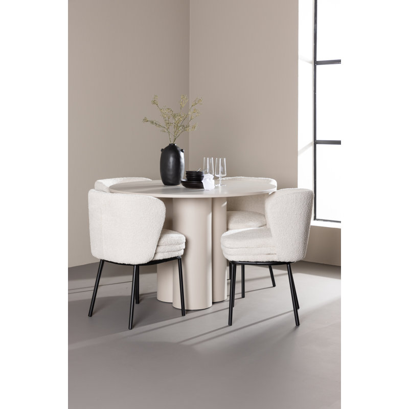 Sussex 4 - Person Dining Set, Beige