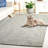 Froelich Handloomed Wool Cotton Rug in Gray-499996520