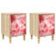 36 cm W Bedside Table