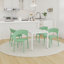 Chaise à accoudoirs en polypropylène Haze Green-208677368