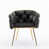 Velours noir en double