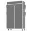 Anjo 89.18cm Rolling Clothing Rack-1176430143
