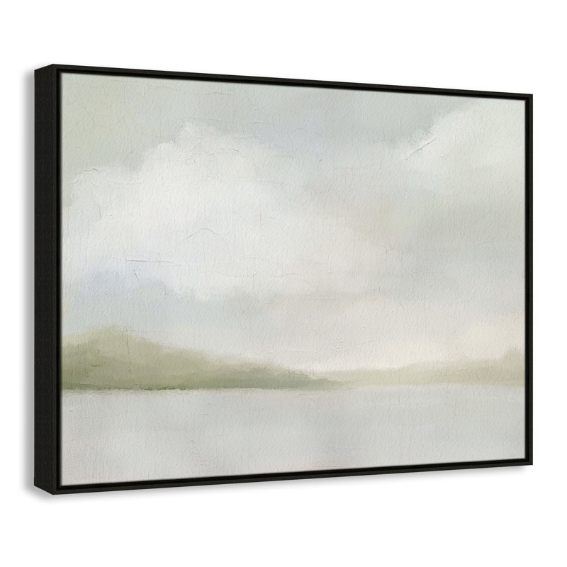 Queensland - Toile avec cadre flottant, H 31,5 po x l 41,5 po, Espresso