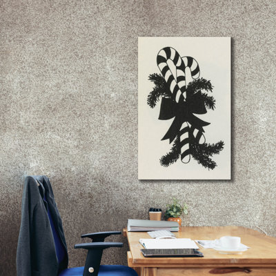 «Candy Canes» par Tis the Season, art mural sur toile