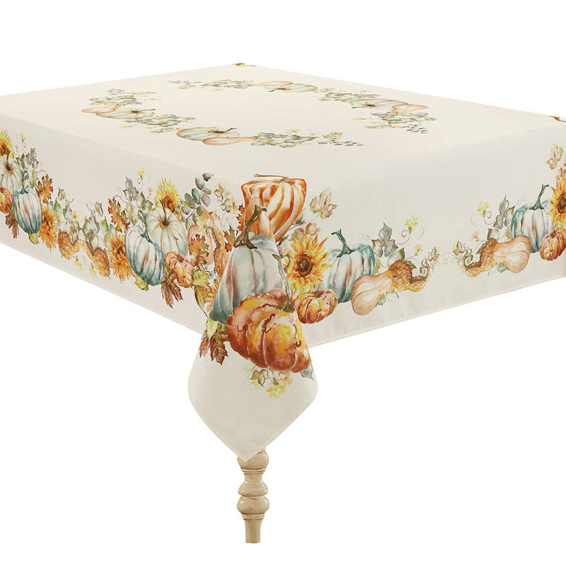 Harvest Sun Tablecloth, 144" L x 70" W