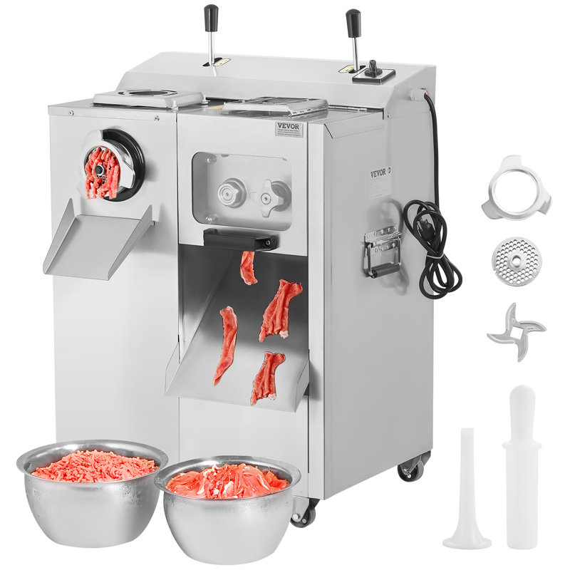 Hachoir à viande commercial commercial avec hachoir à viande 14 lb / min