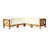 Teak Frame / Beige Cushion selected