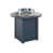 Hammered Top Bronze with Navy Blue Base