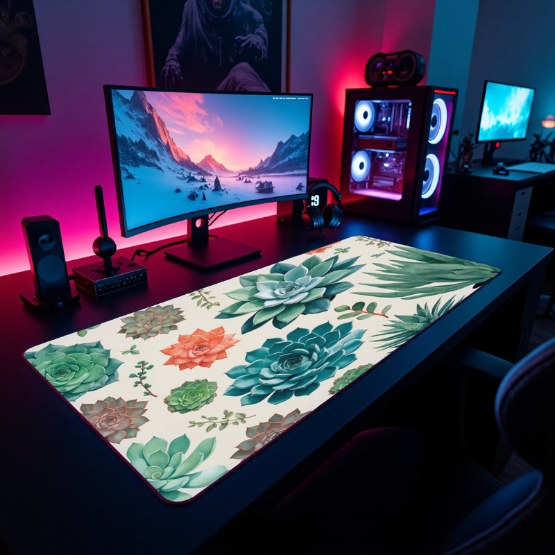 Polyester Desk Pad, 23.6x13.8