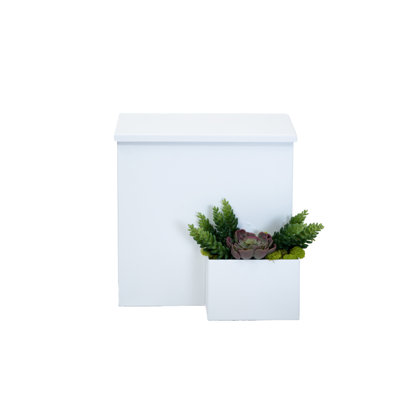 Greetings Wall Mounted Steel Mailbox