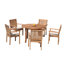 Leveb Outdoor 7 - Piece Teak Dining Set-1361764472-1436689730