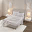 Ensemble de draps de luxe imprimés en satin infroissable-111014619-111014615