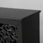 Armoire rétro avec sculptures florales