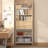 Modern Ladder-Style Bookshelf With Drop-Down Desk And Adjustable Shelves – Multi-Functional Study Space With Hidden Storage