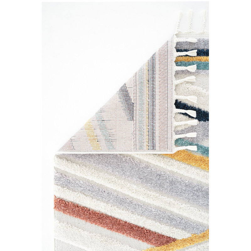 Reyner Machine Made Indoor / Outdoor Area Rug, Rectangle 5'3" x 8'2"