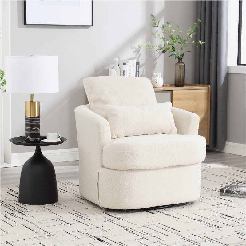 Fauteuil d'appoint Modern, Blanc Teddy Teddy