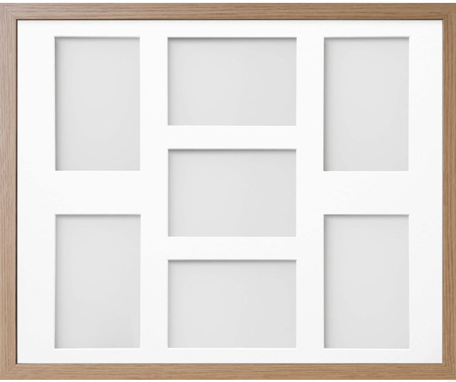 Markeida Collage Picture Frame, Beech
