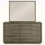 Commode 8 tiroirs avec miroir Prescott-1730030967