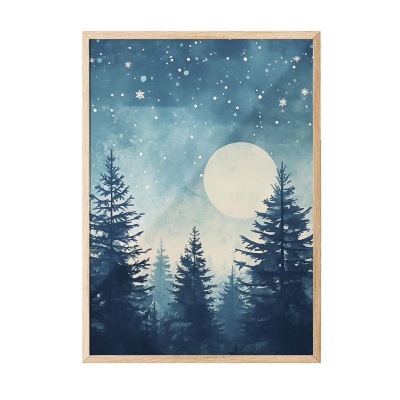 Peinture décorative encadrée