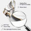Abstract Geode Marble Waves Grey I - Boomerang Shape Large Grey Wall Clock - Unique Shape-104144878