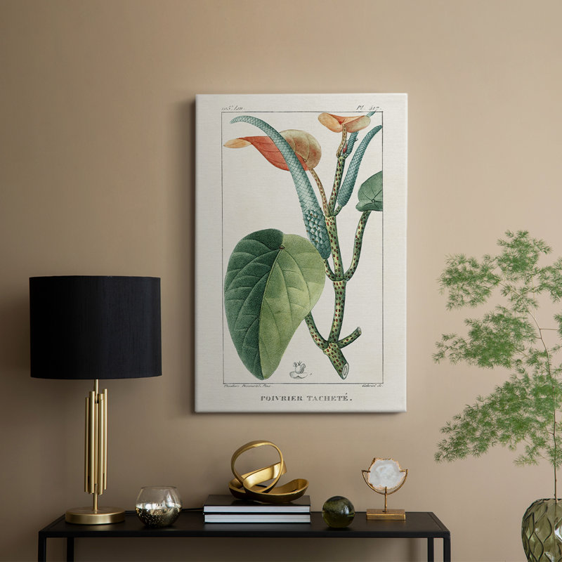Turpin Tropical Botanicals II - galerie sur mesure Cavas, H 36 po x l 24 po