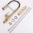 Quality Brushed Gold Kitchen Faucet, Pull Down , Stable Flow, Ceramic Cartridge Elegant Faucet In Gold, Water ,