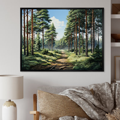 Pin «Whispering Pines I» - Art mural pin