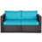 Ariyel Wicker Outdoor Lounge Chair-1974232511
