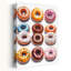 Art mural contemporain coloré, collection Sweet Donut-129477818
