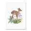 « cerf », impression sur toile tendue-21938477