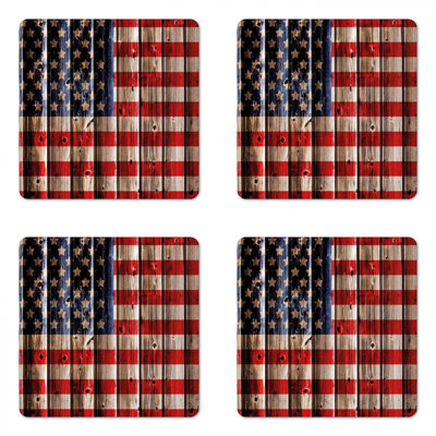 Square 4 Piece Coaster Set