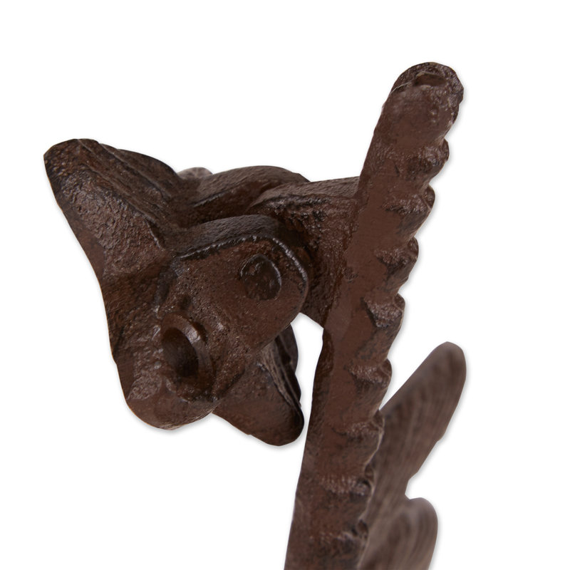 Heurtoir de porte en fonte