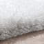 Tapis blanc à poils longs Concetta