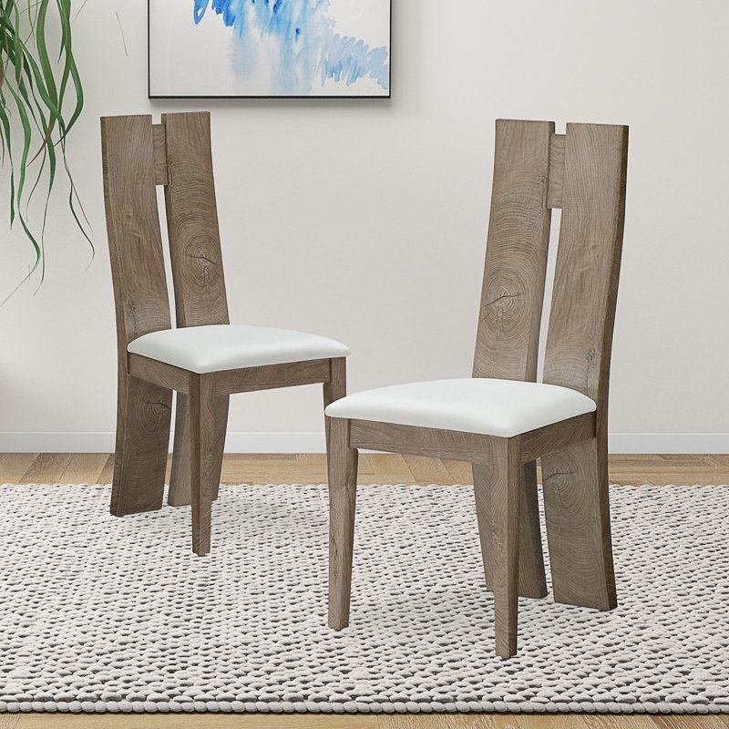 Chaises de salle à manger rembourrées Eola