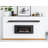 Kenzay Metal Stainless Steel Mantel Shelf - 2.5 Inch Height - Perfect for Electric Fireplaces, Decor & More-1825747821