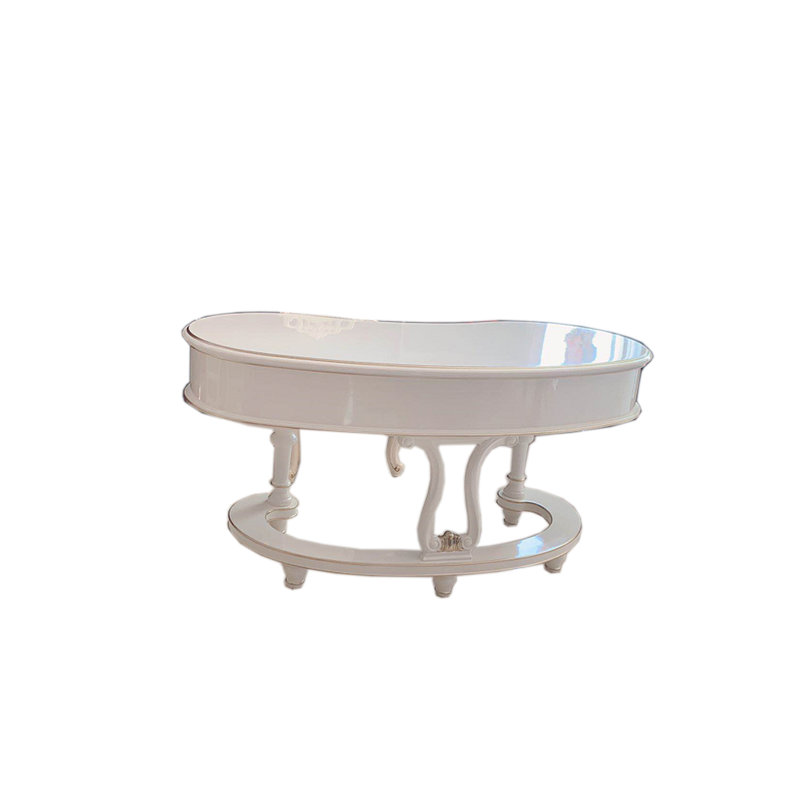 Executive Desk, White