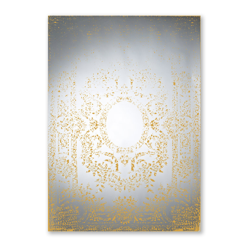 Bolsover Glass Flat Wall Mirror, Bronze, 142cm H x 101cm W