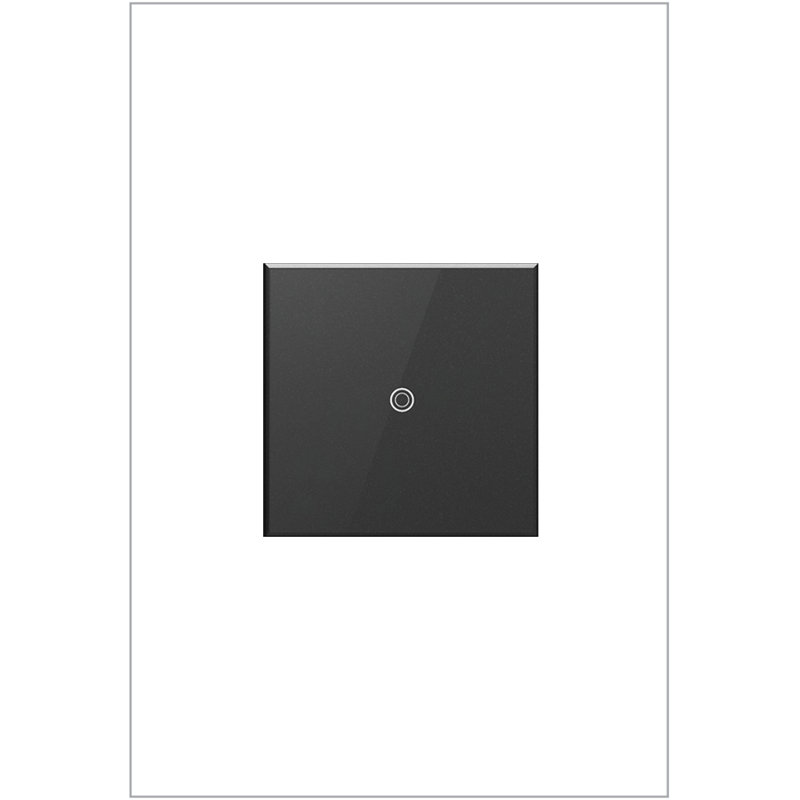 Interrupteur à lumière unipolaire et à 3 voies avec microban Adorne® Touch, Graphite