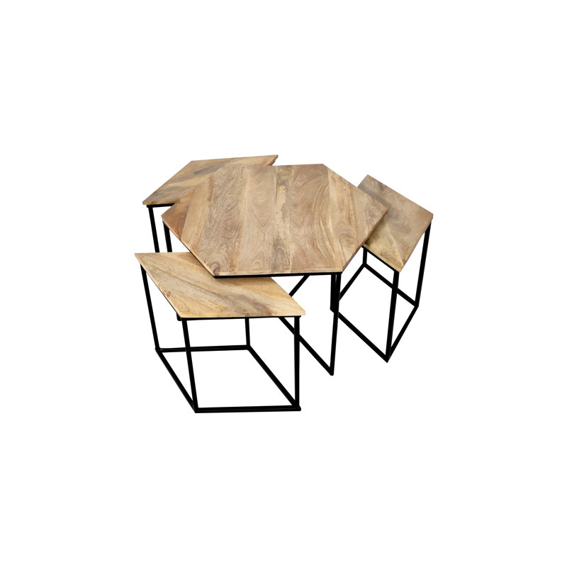 Timko Frame Coffee Table, Natural