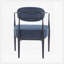 Fauteuil d'appoint rembourré avec structure en métal