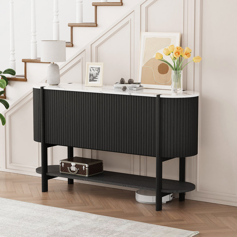17 Stories 53.5'' Console Table With Marble Top & Reviews - Wayfair Canada