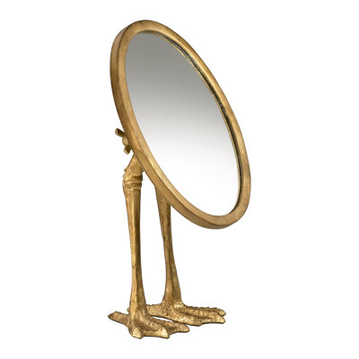 Duck Leg Metal Flat Mirror