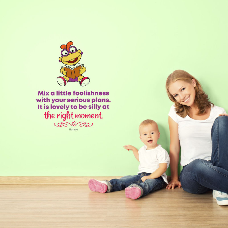 Text & Numbers Wall Decal, 40" H x 40" W