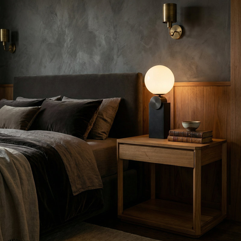 Table de bout avec rangement