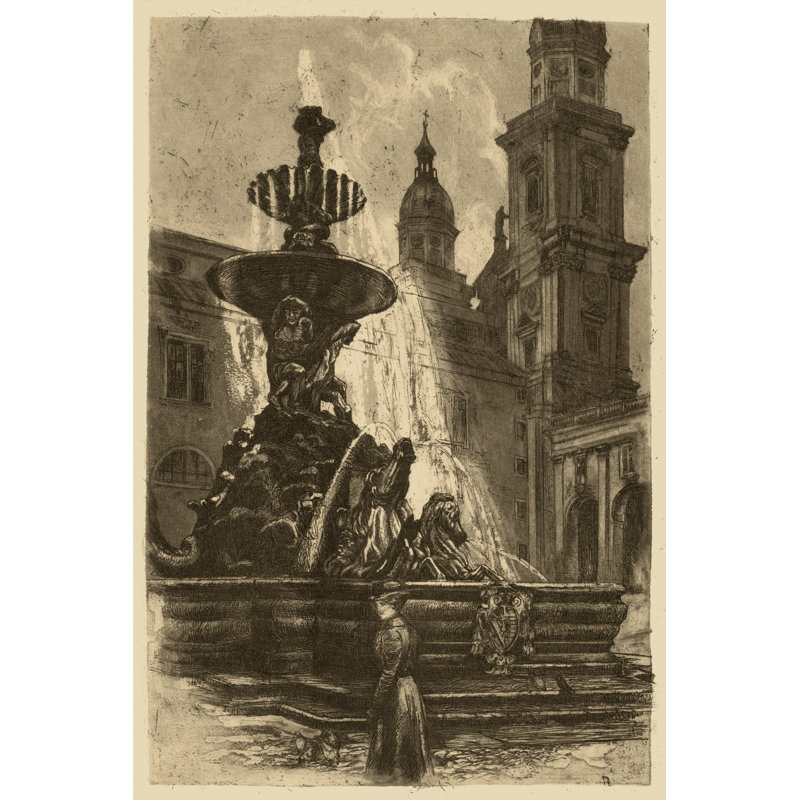 Market Square I by Pfaff-Bader - Wrapped Canvas Print, 122cm H x 81cm W x 3.8cm D