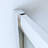 37.5" - 38" W x 72" H Double Sliding Framed Round Shower Enclosure with 1/4" Clear Tempered Glass